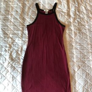 Maroon dress